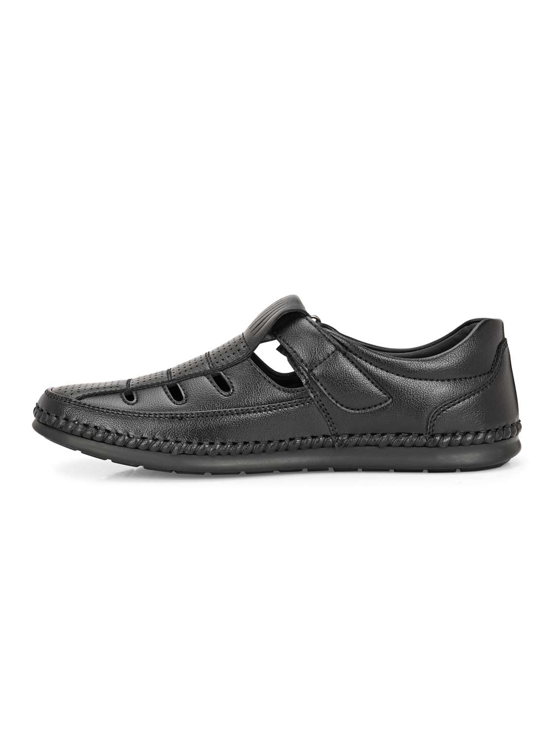 men black fisherman sandal - 21948611 -  Standard Image - 3
