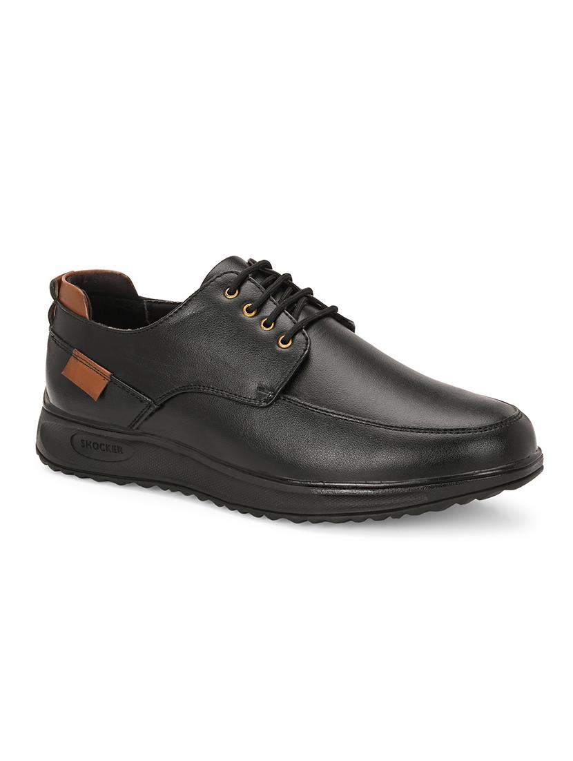 men black lace-up derby - 21948612 - Standard Image - 3