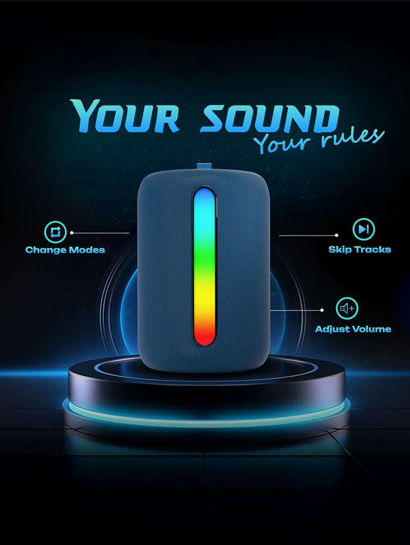 snapup stone s20 portable bluetooth speaker (rizz blue) - 21948651 -  Standard Image - 3