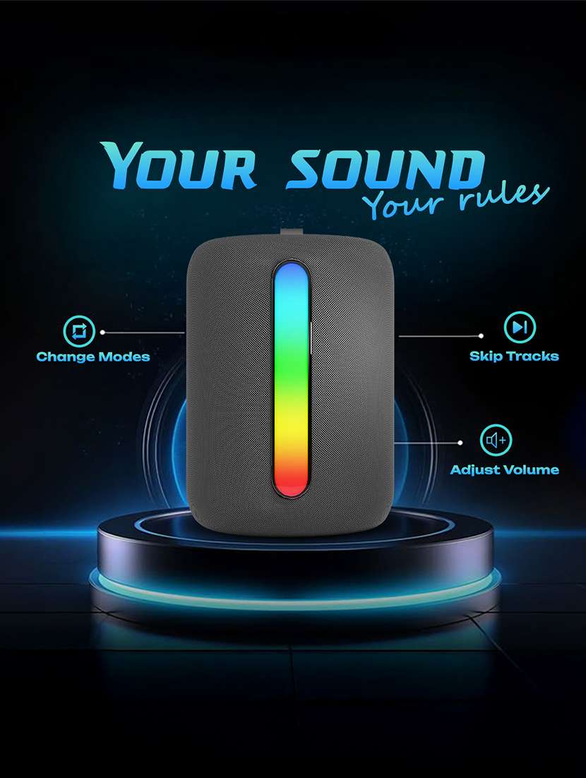 snapup stone s20 portable bluetooth speaker (lit grey) - 21948652 -  Standard Image - 3