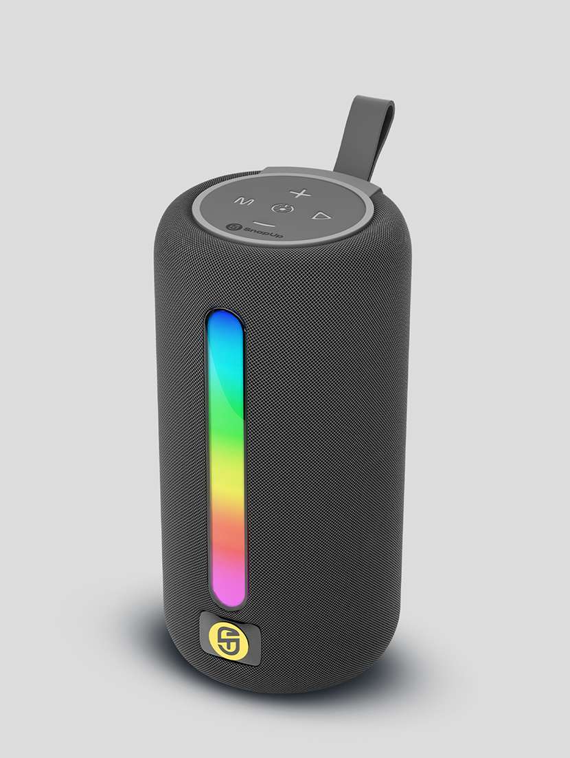 snapup stone max portable bluetooth speaker (lit grey)