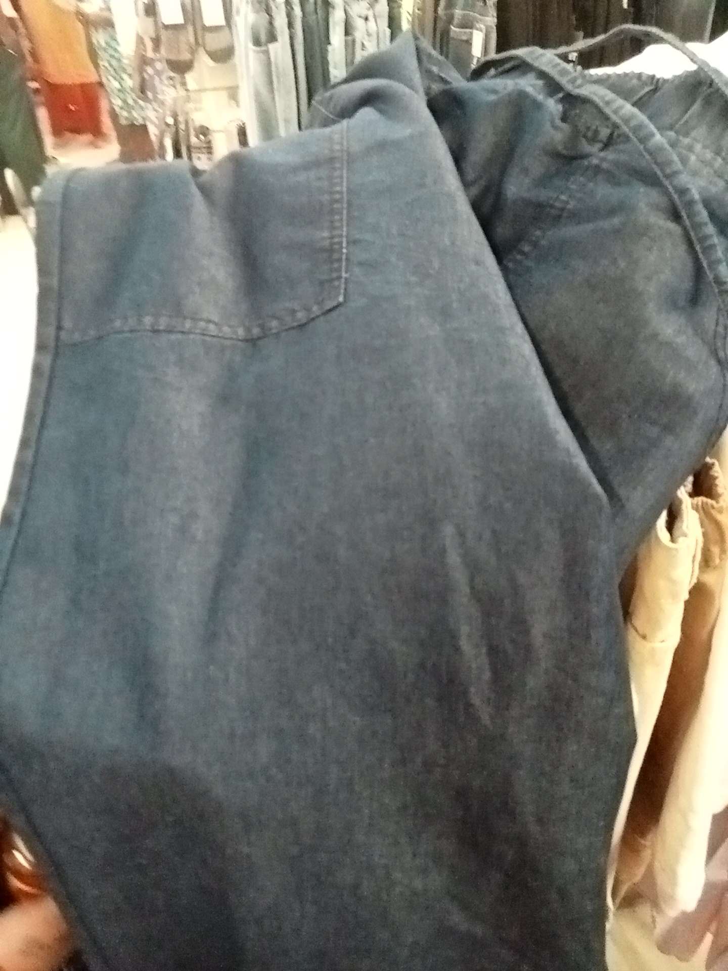 dark blue poly cotton joggers - 21948889 - Zoom Image - 0
