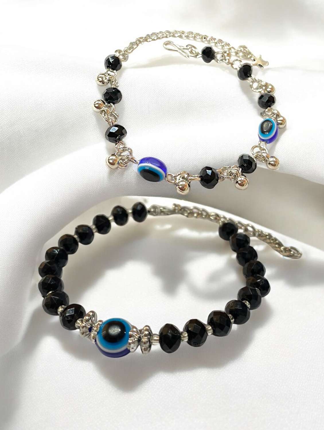 women pack of 2 beaded evil eye bracelet - 21949197 -  Zoom Image - 0
