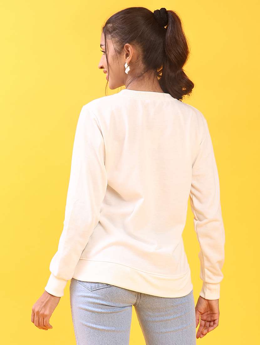 women printed long sleeve sweatshirt - 21949421 -  Standard Image - 3