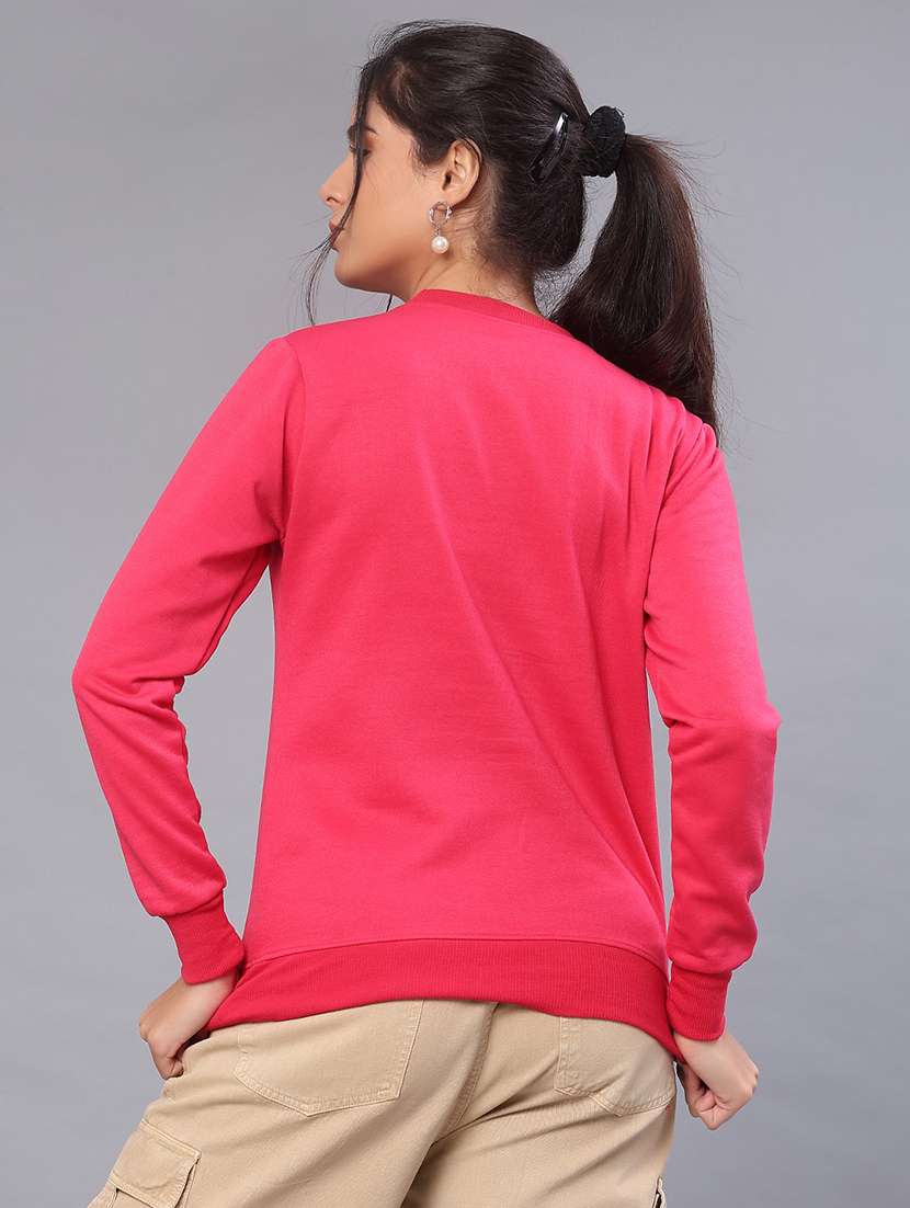 women printed long sleeve sweatshirt - 21949424 -  Standard Image - 3