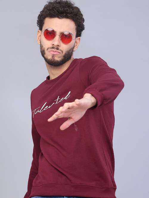 men printed long sleeve sweatshirt - 21949510 -  Standard Image - 0