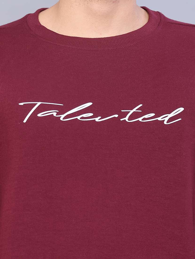 men printed long sleeve sweatshirt - 21949510 -  Standard Image - 5