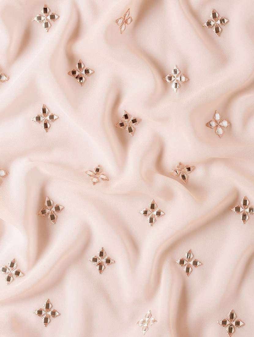 women solid with work embroidered saree with blouse - 21949734 -  Standard Image - 3