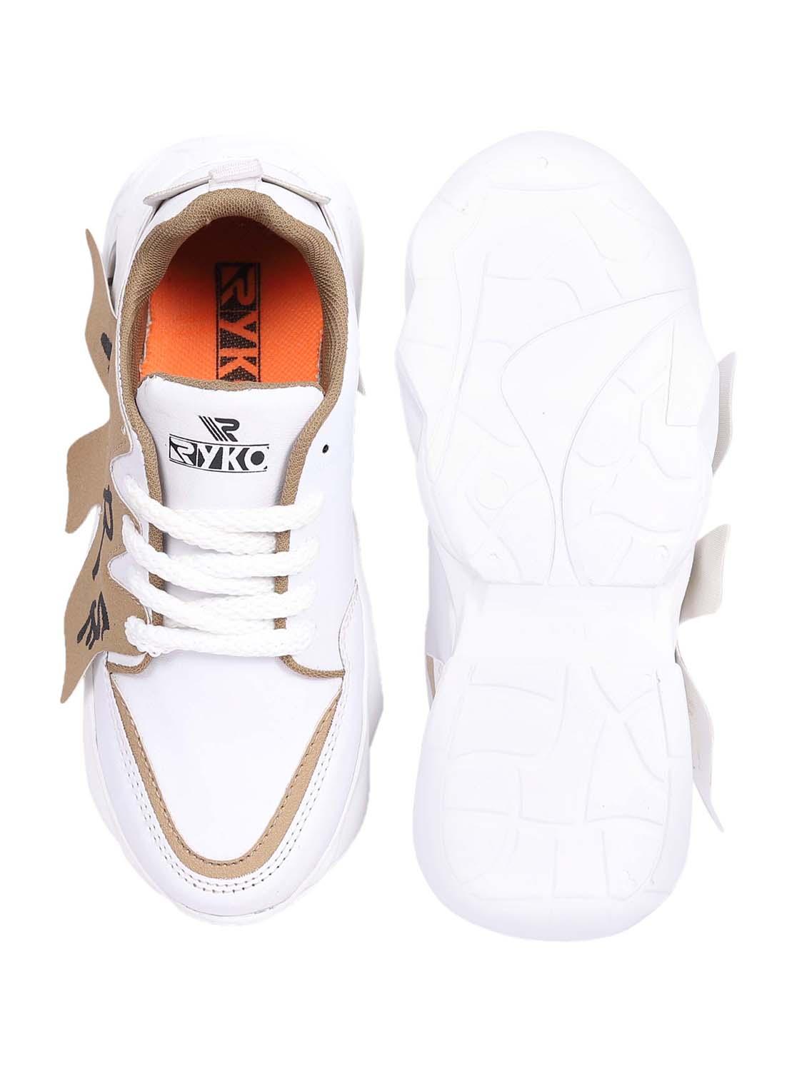 women white lace-up sneaker - 21950070 - Standard Image - 3