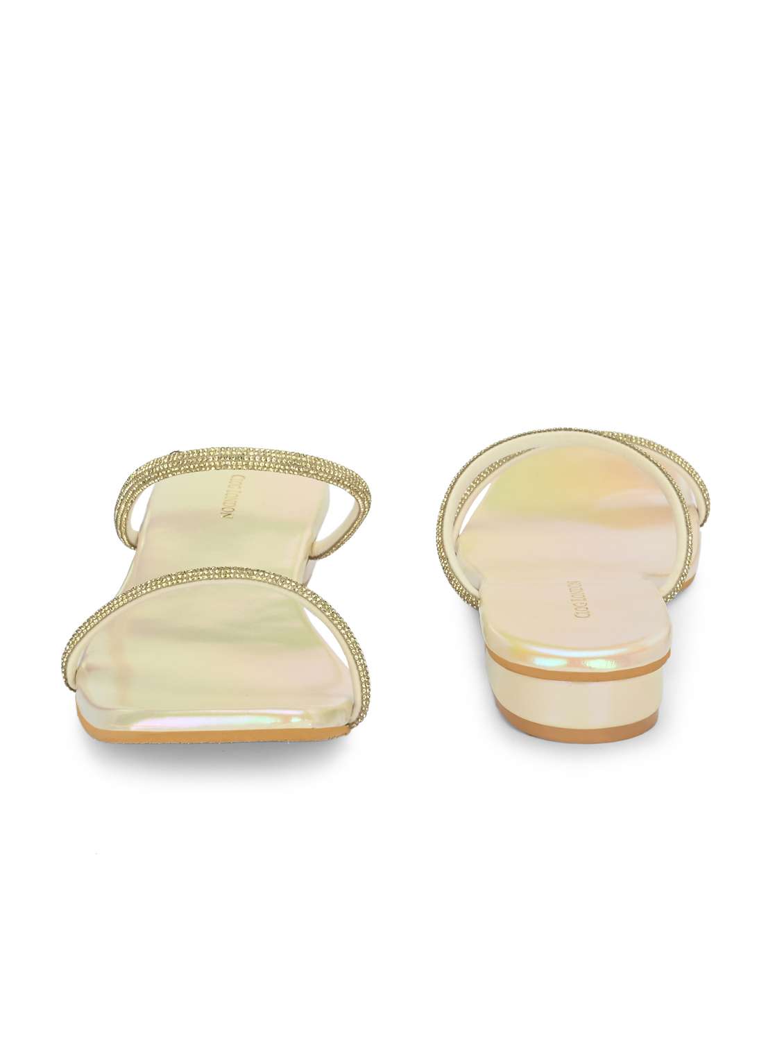 women white slip on sandal - 21950256 -  Standard Image - 5