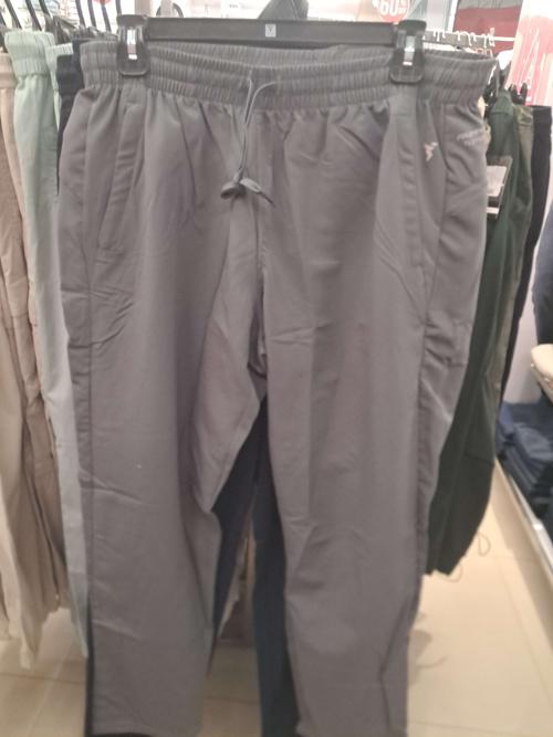 light grey polyester track pant - 21951013 - Standard Image - 0