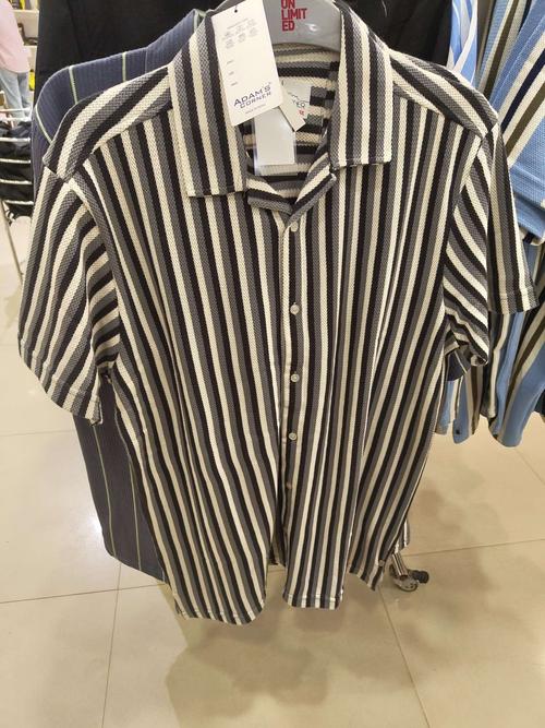 dark grey structured casual shirt - 21951332 - Standard Image - 0