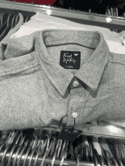 green poly cotton casual shirt - 21951349 -  Zoom Image - 0