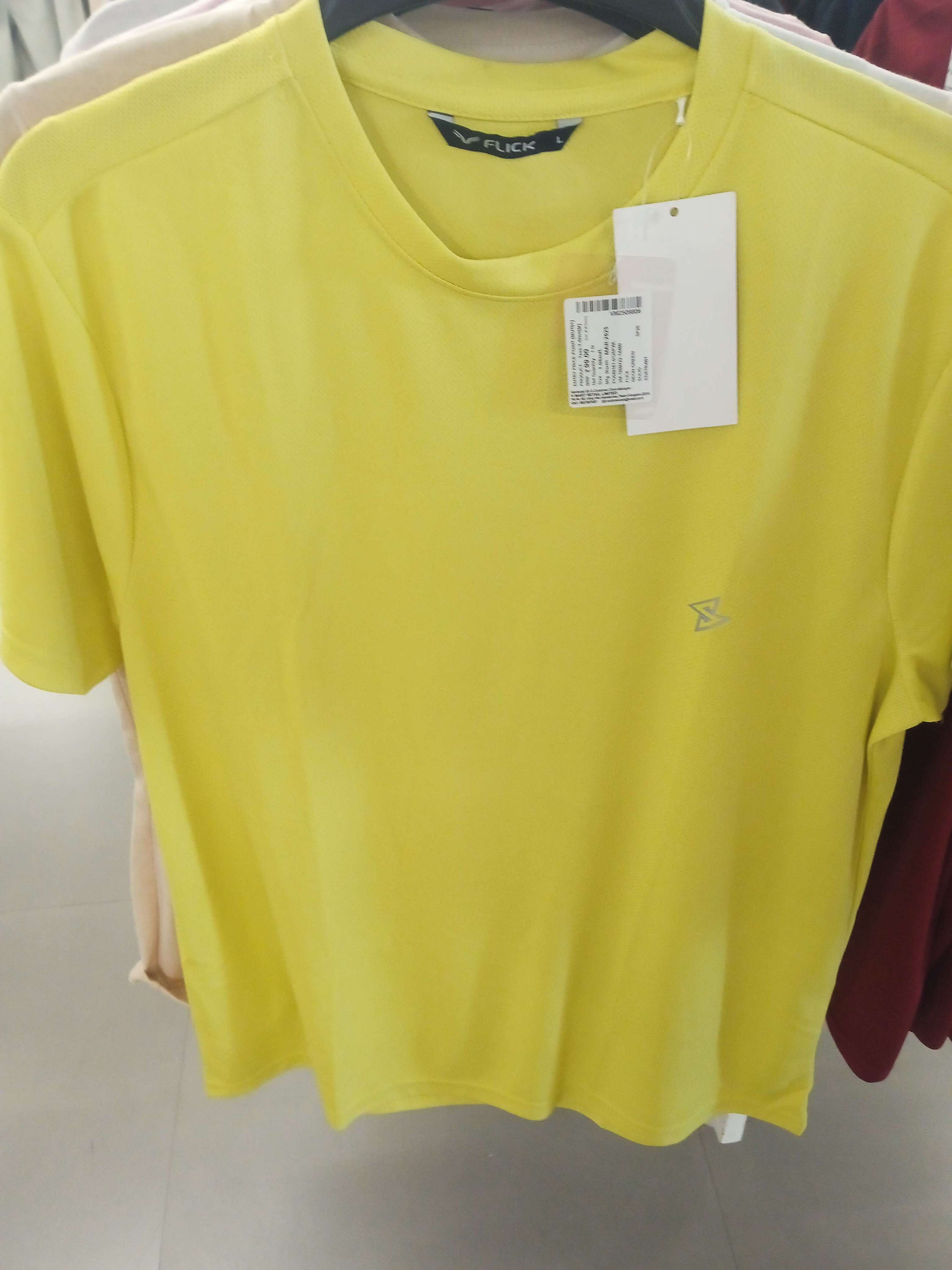neon green polyester tshirt - 21951556 - Zoom Image - 0
