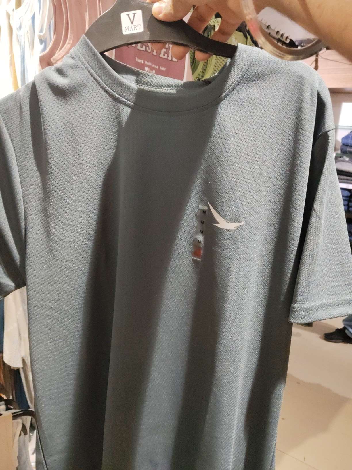 dark grey polyester tshirt - 21951670 -  Zoom Image - 0