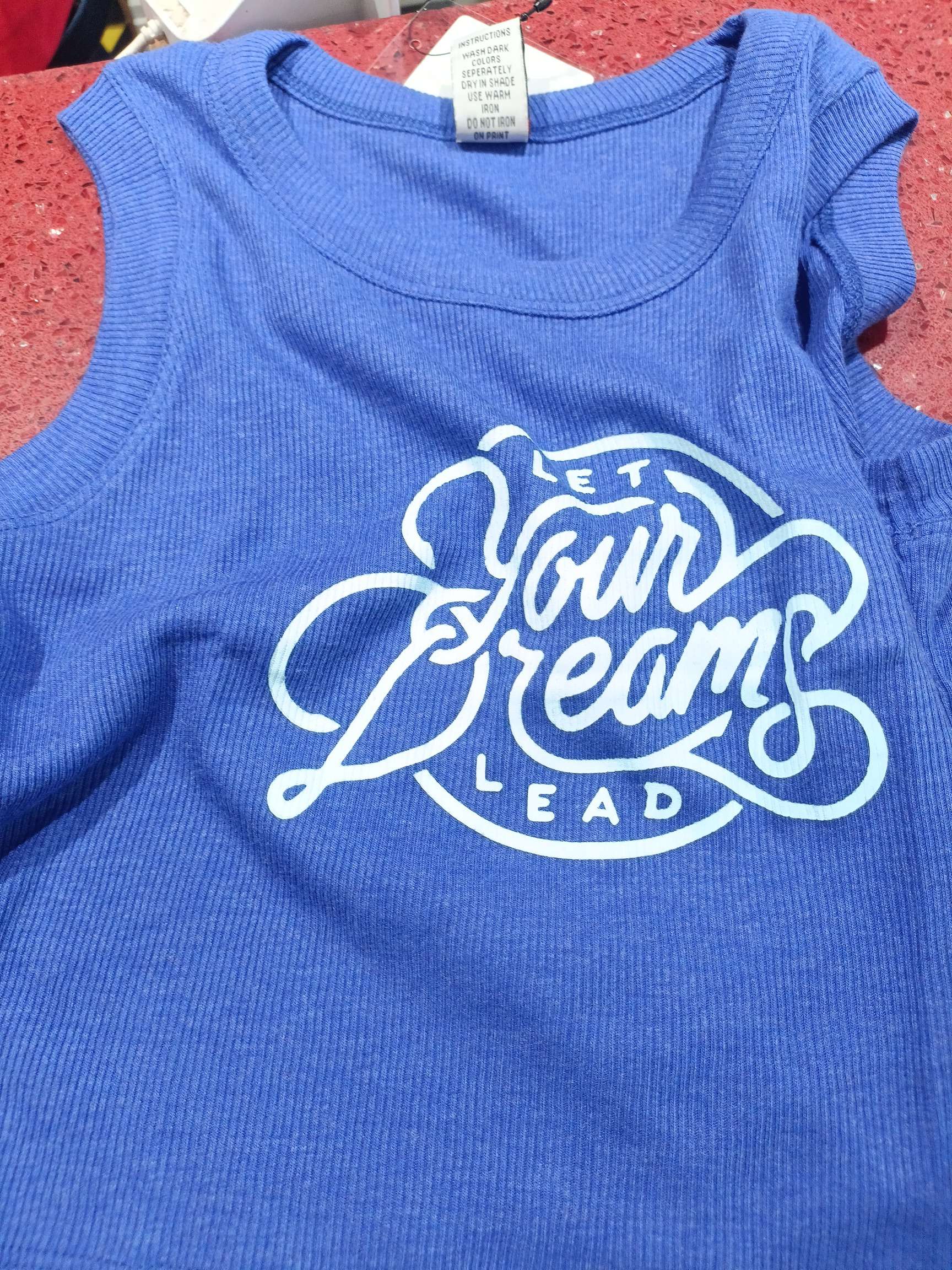 dark blue rib tee - 21951672 - Zoom Image - 0
