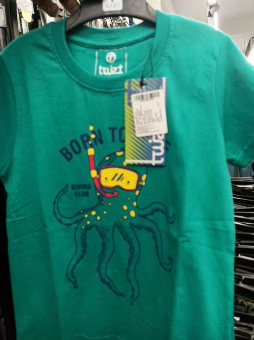 light green cotton single jersey tshirt - 21951684 -  Standard Image - 0