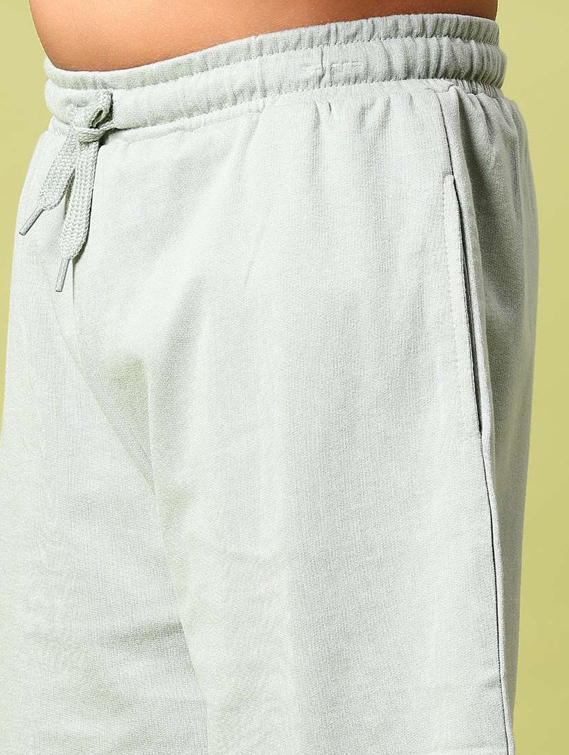 boys solid t-shirt & shorts co-ords set - 21951703 - Standard Image - 3