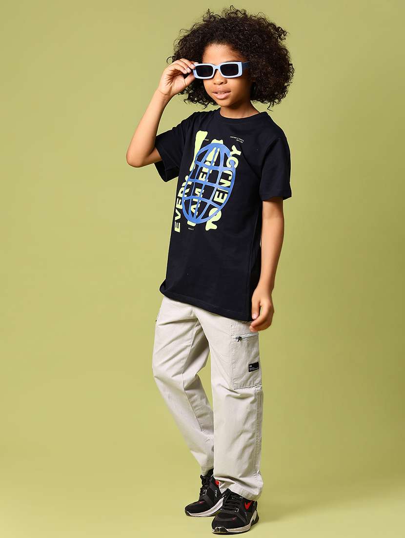 boys short sleeve round neck t-shirt - 21951733 -  Standard Image - 5