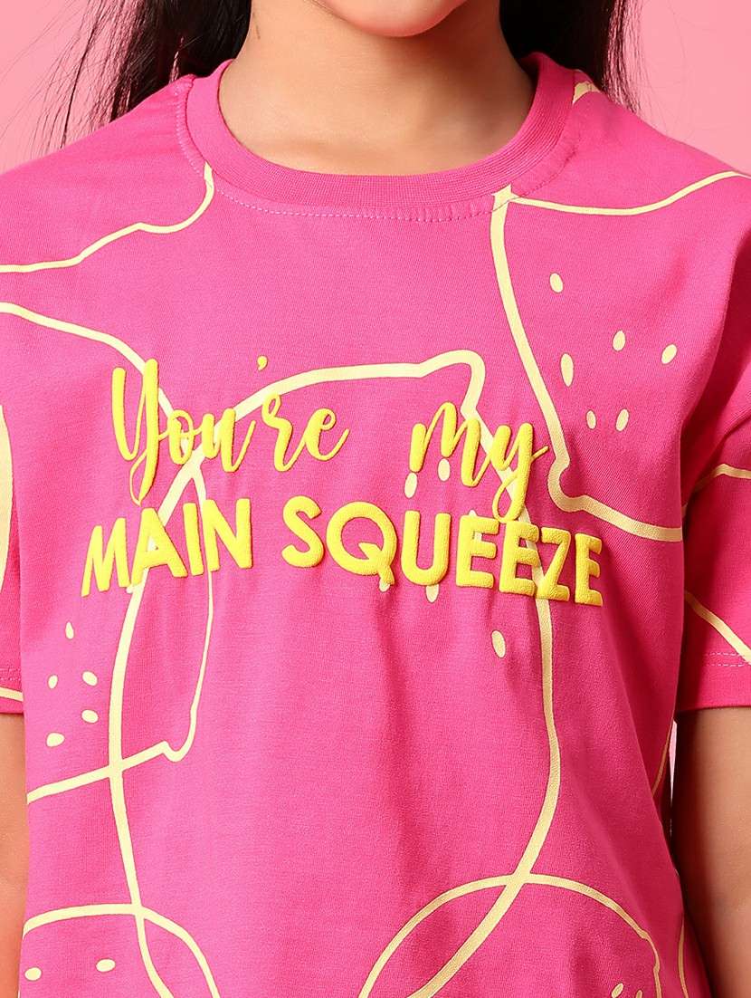 girls printed short sleeve tee - 21951744 -  Standard Image - 5