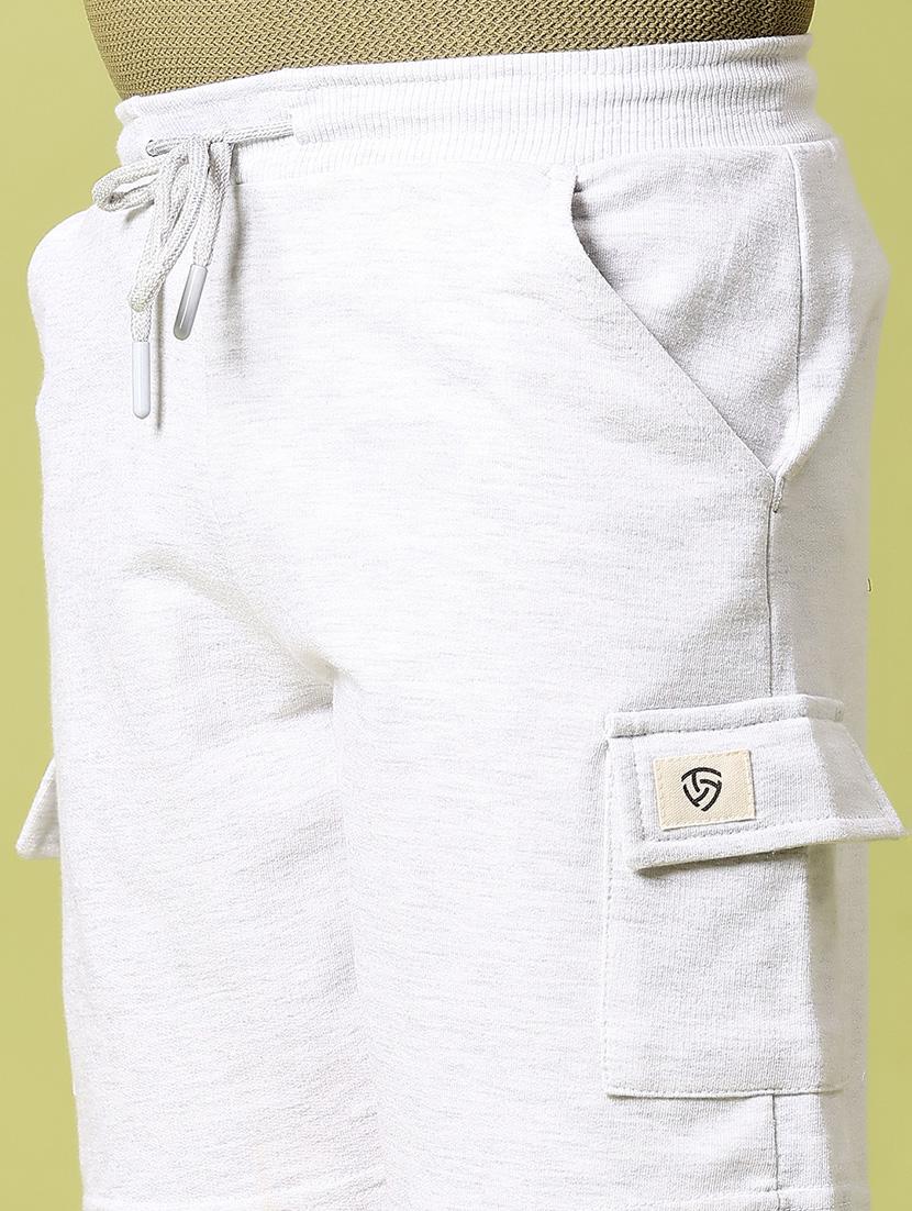 grey cotton shorts & three fourth - 21951745 - Standard Image - 5