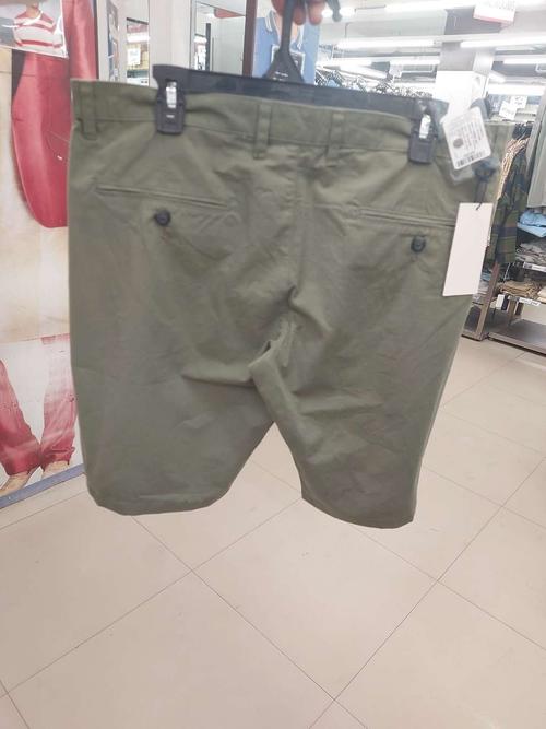 olive twill short - 21951751 - Standard Image - 0