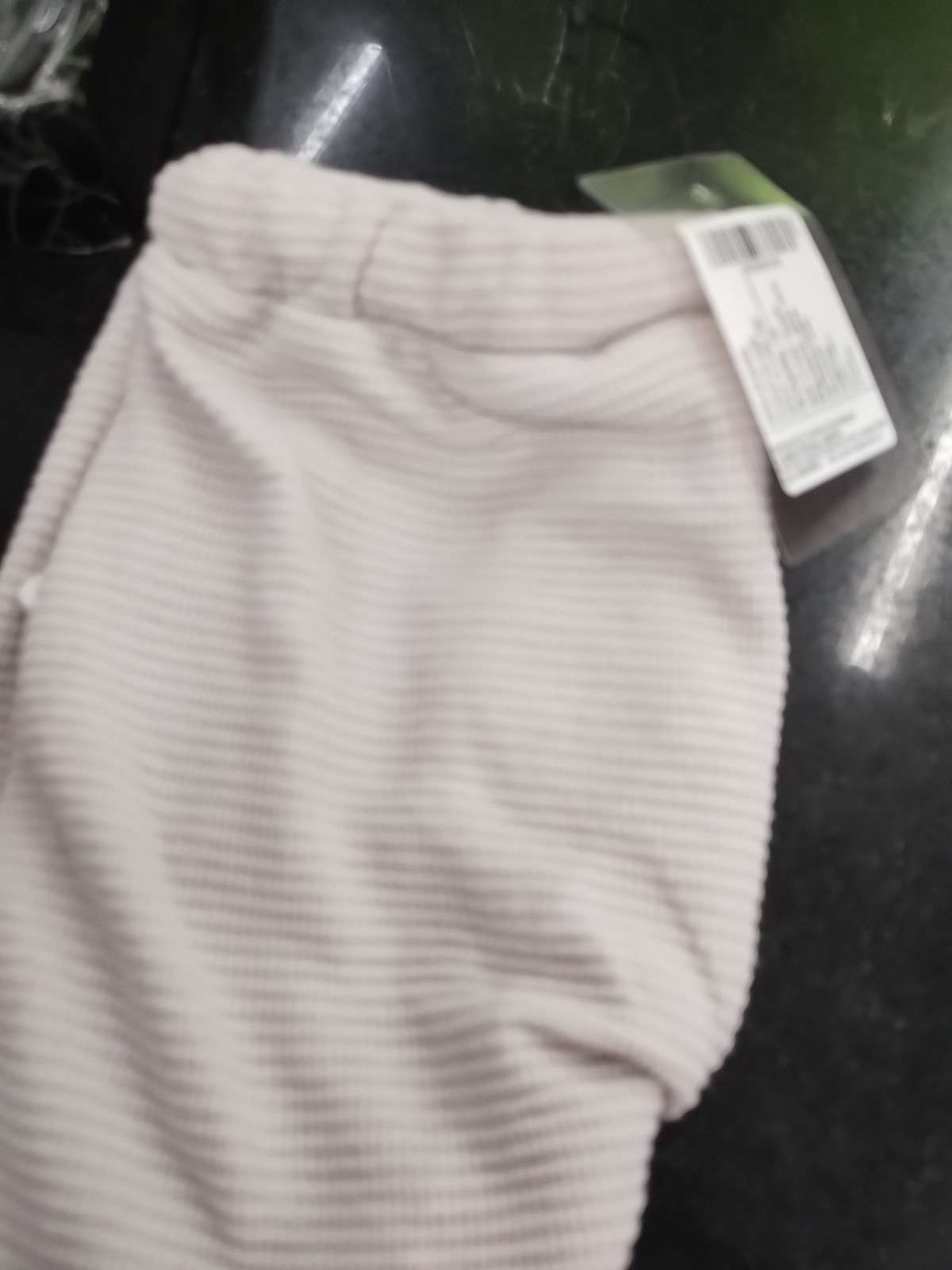 light grey cotton interlock shorts & three fourth - 21951779 - Zoom Image - 0