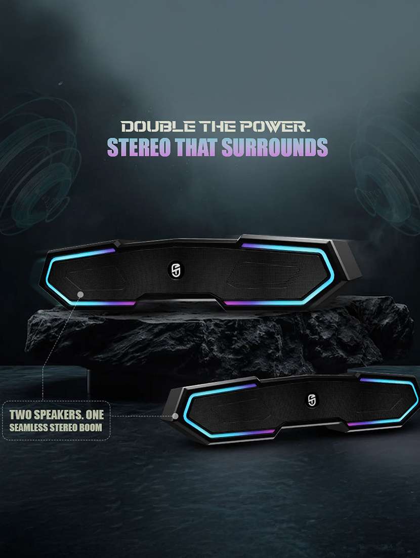 snapup boom edge portable bluetooth speaker (just black) - 21951789 -  Standard Image - 5