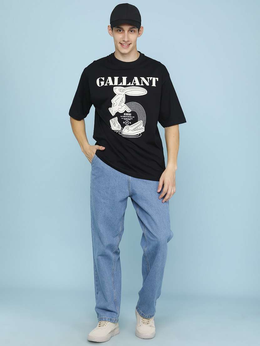 Women Printed Short Sleeves Oversized T-shirt - 21952440 -  Standard Image - 5