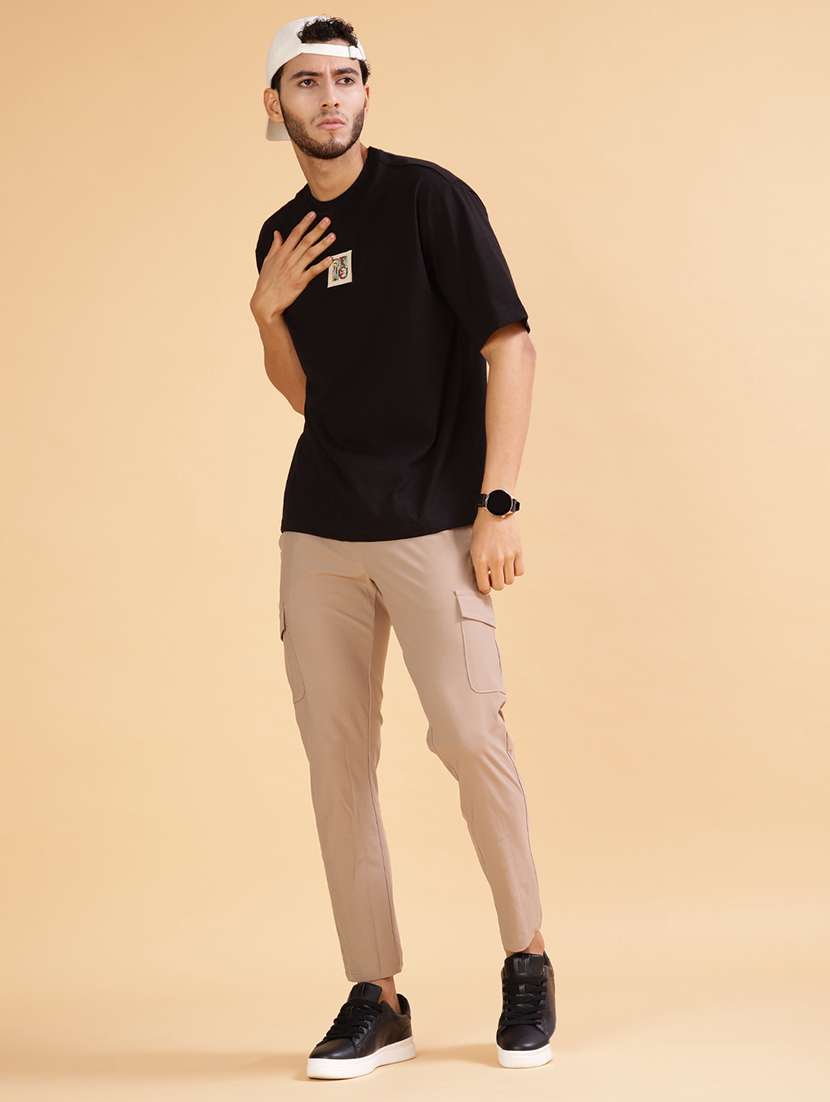 men printed short sleeve loose fit t-shirt - 21952463 - Standard Image - 3
