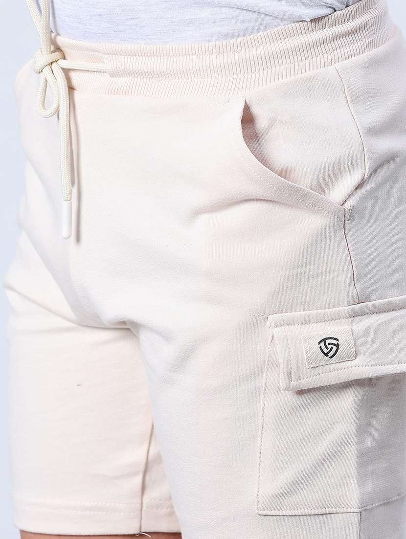 boys solid mid rise cargo shorts  - 21953873 -  Standard Image - 5