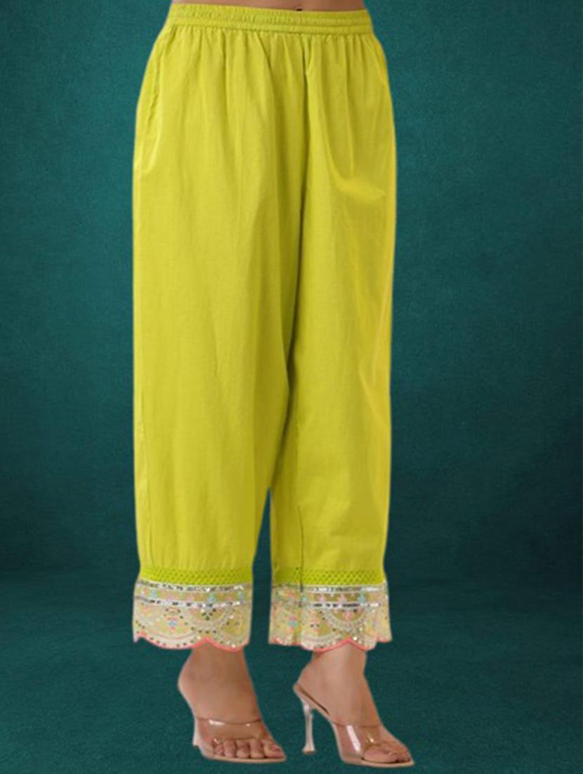 women three quarter sleeve kurta pant set - 21954043 - Standard Image - 5