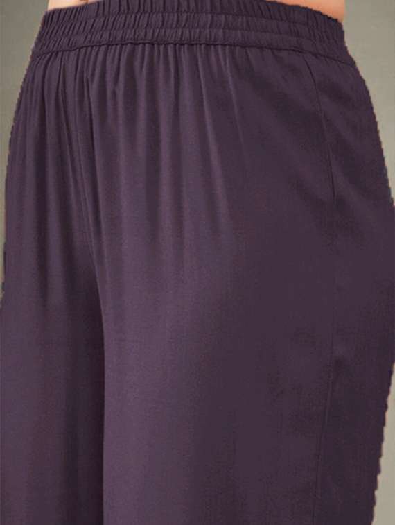 women three quarter sleeve kurta pant with dupatta set - 21954149 -  Standard Image - 5