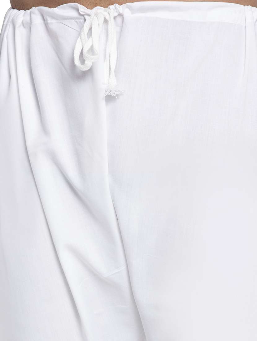 men mandarin neck kurta pyjama ethnic wear set - 21954348 -  Standard Image - 5