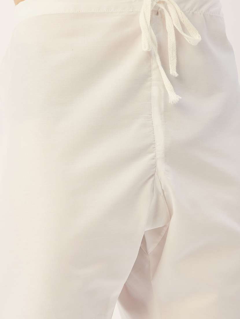 men mandarin neck kurta pyjama ethnic wear set - 21954374 -  Standard Image - 5