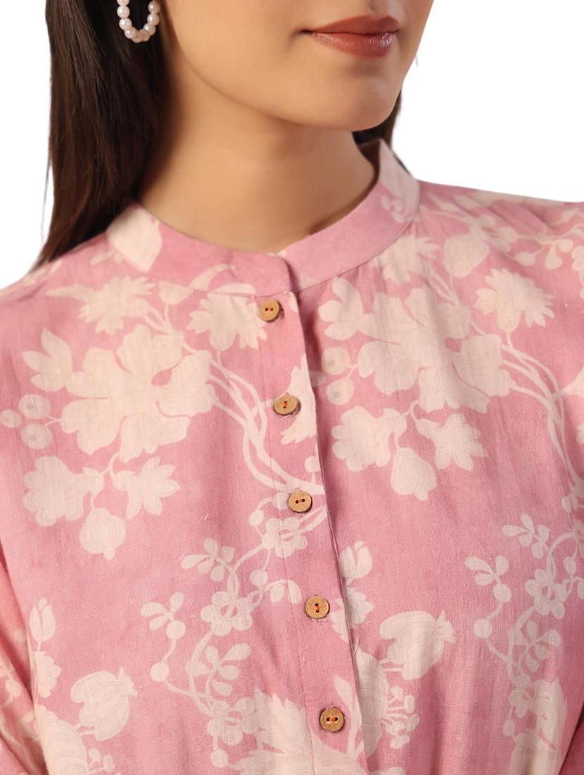 women printed long sleeve ethnic co ord set - 21954628 - Standard Image - 5