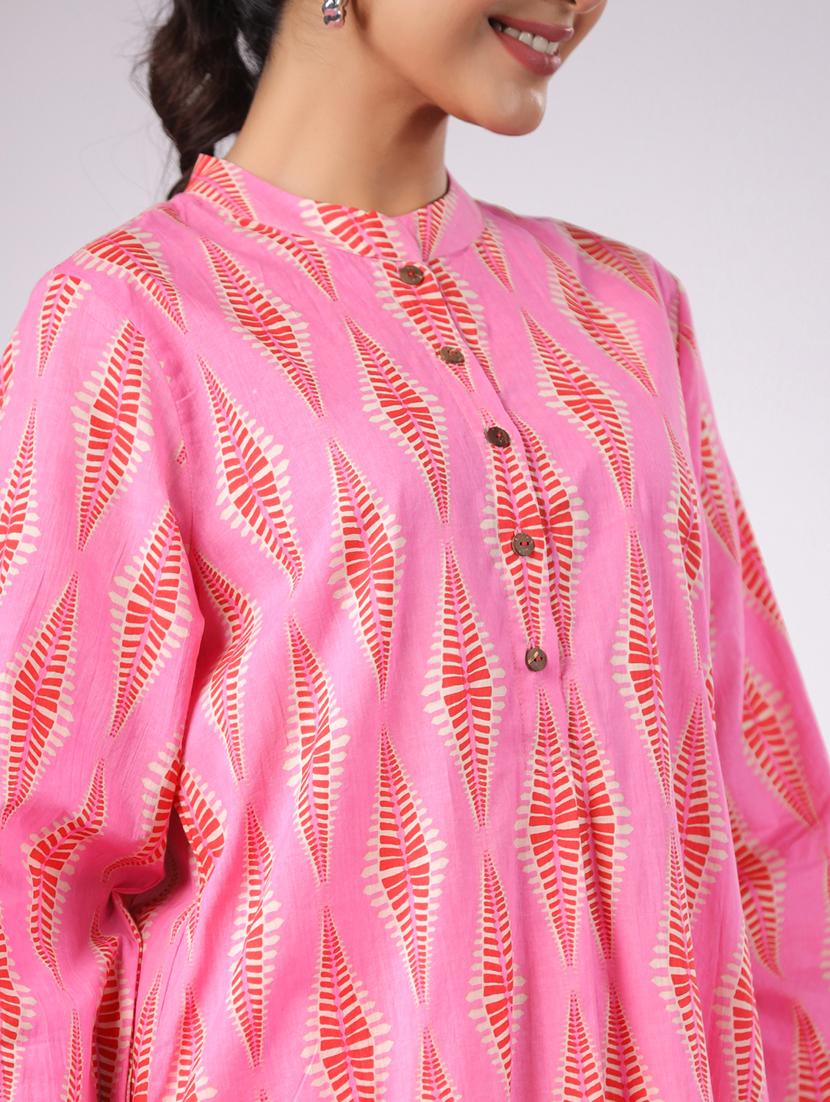 women printed long sleeve ethnic co ord set - 21954632 - Standard Image - 8