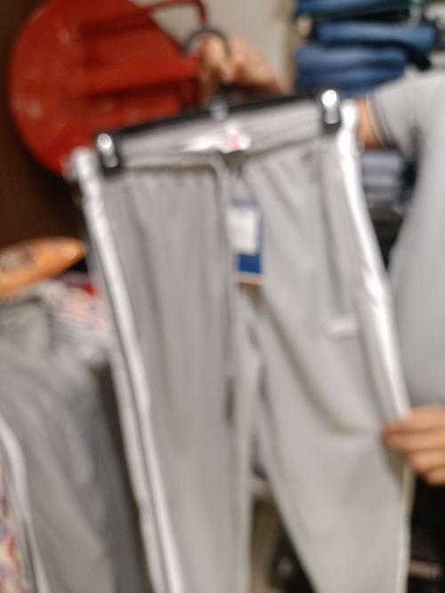 grey polyester track pant - 21954931 -  Standard Image - 0