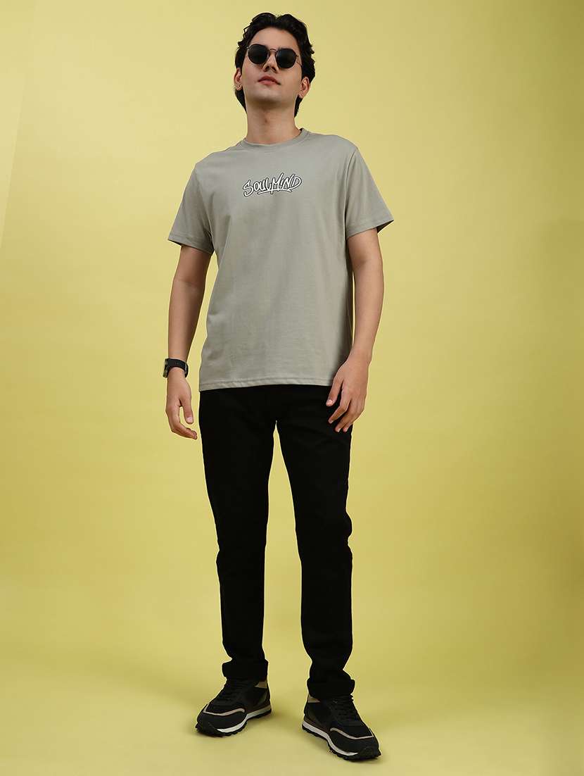 men plain mid rise full length jean - 21955683 - Standard Image - 3