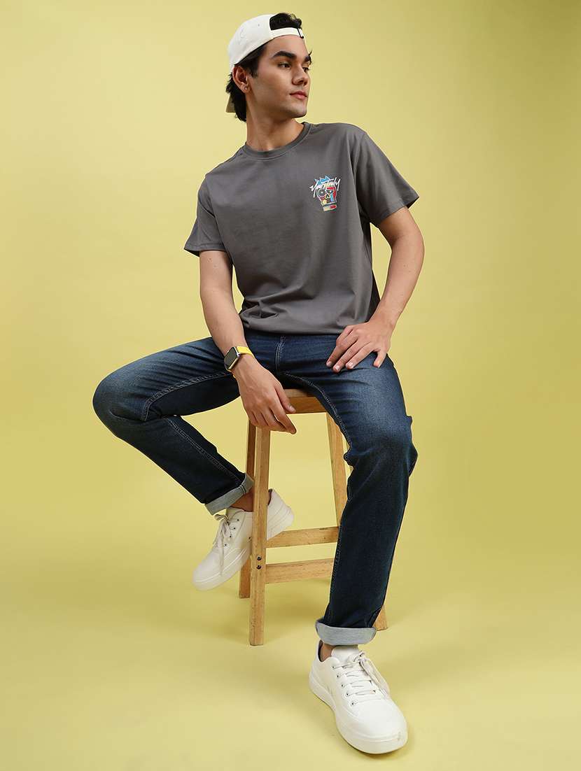 men washed mid rise full length jean - 21955687 -  Standard Image - 3