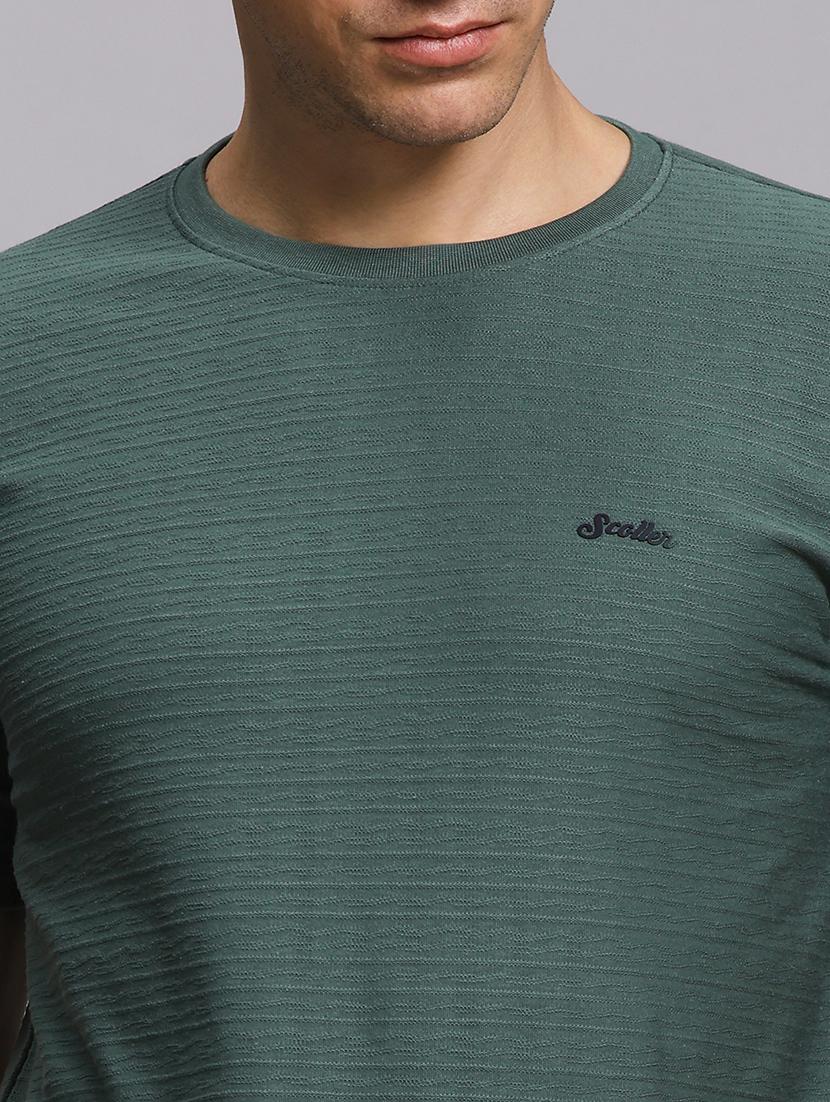 men solid short sleeve regular fit t-shirt - 21955758 - Standard Image - 3