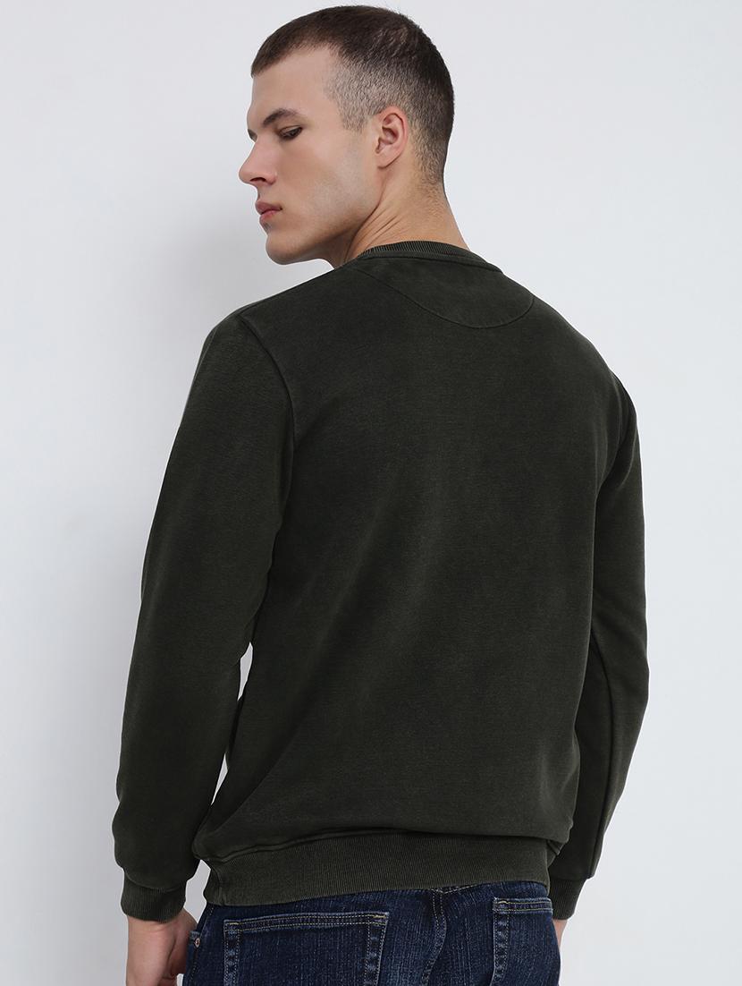 men solid long sleeve sweatshirt - 21955916 - Standard Image - 3