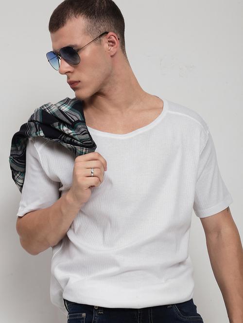 men solid short sleeve loose fit t-shirt - 21955927 - Standard Image - 0