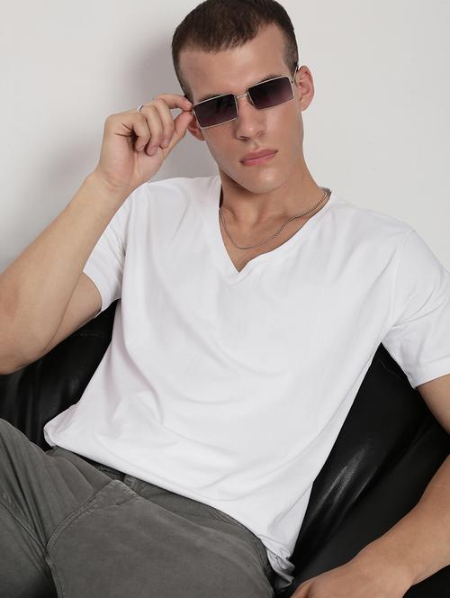 men solid short sleeve regular fit t-shirt - 21955928 -  Standard Image - 0