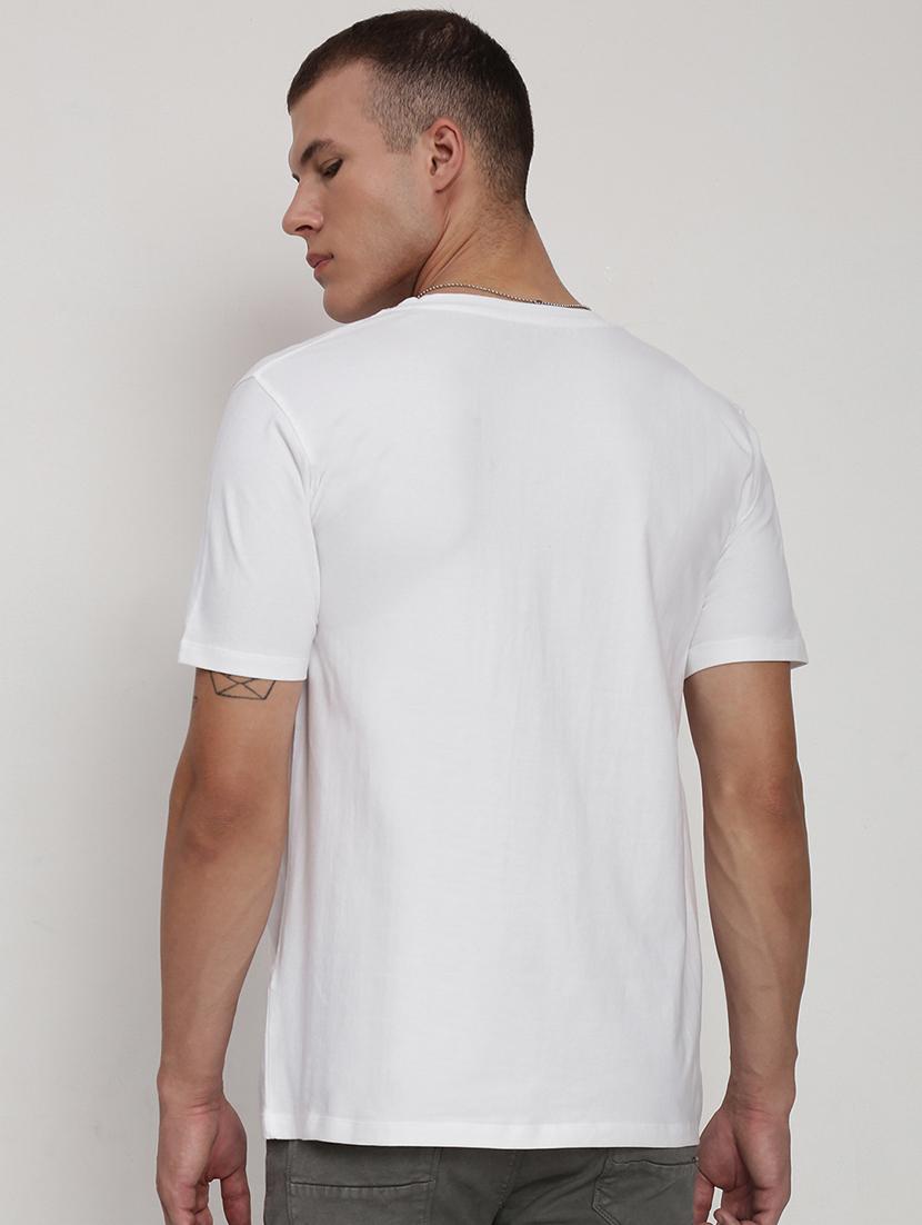 men solid short sleeve regular fit t-shirt - 21955928 - Standard Image - 3