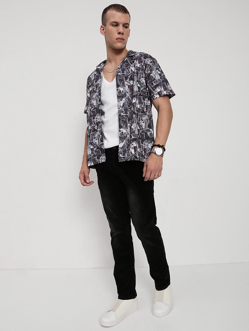 men solid short sleeve regular fit t-shirt - 21955929 - Standard Image - 5