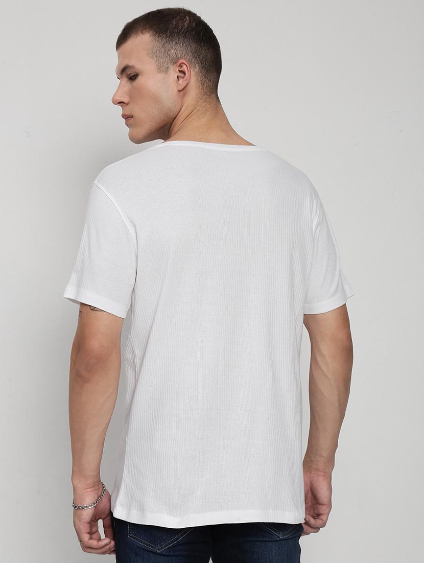 men solid short sleeve loose fit t-shirt - 21955932 - Standard Image - 3