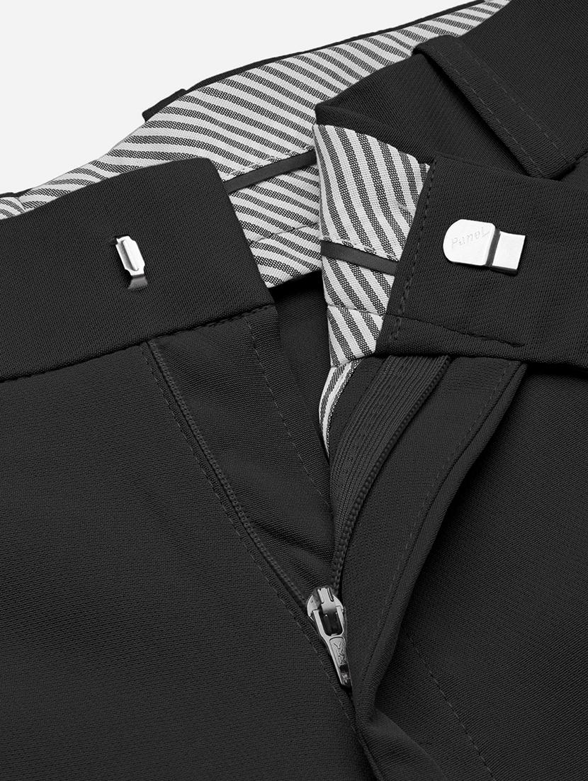 men solid mid rise pleated formal trouser - 21955940 - Standard Image - 5