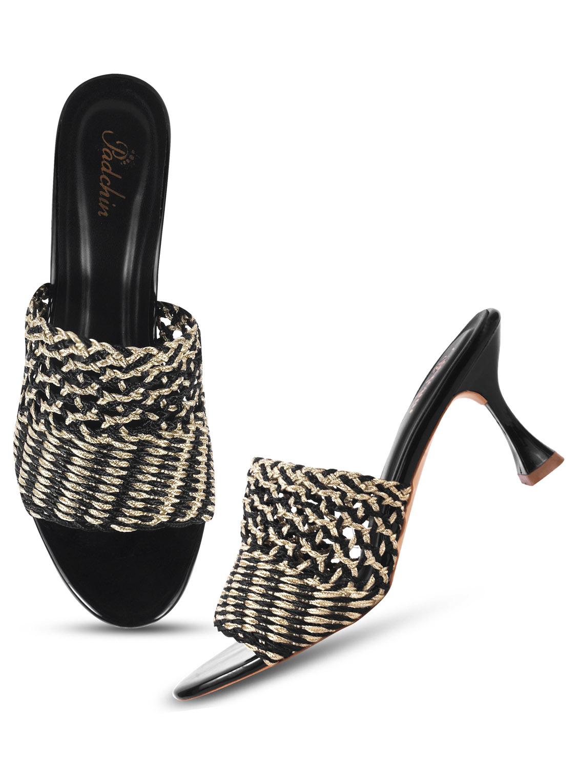 women textured slip on sandal - 21956073 - Standard Image - 3