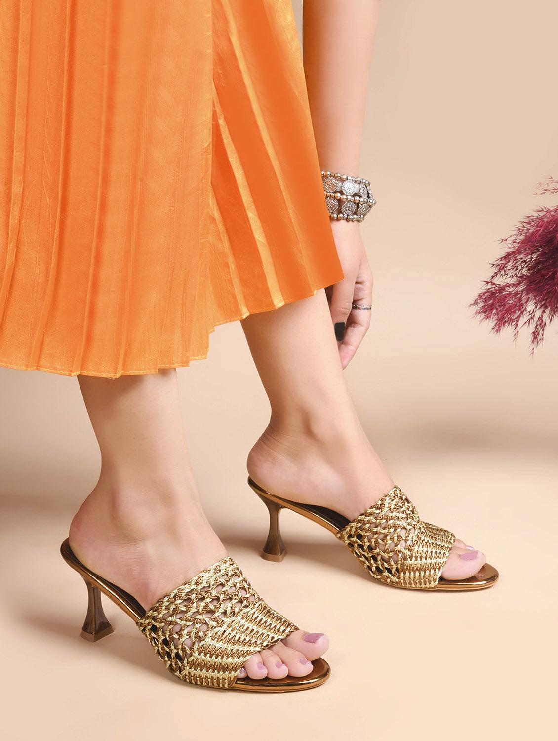women textured slip on sandal - 21956075 - Zoom Image - 0